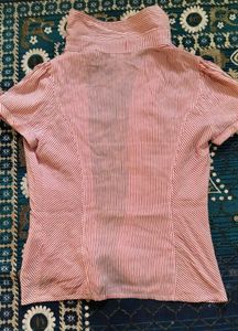 Striped Ruffle Blouse