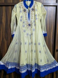 Elegant Embroidered Anarkali Dress