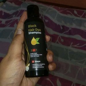 Hair Dye Shampoo Black Colour Hai