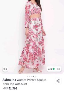 Floral Two-Piece Set