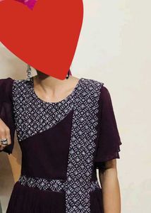Elegant Maroon Maxi Dress
