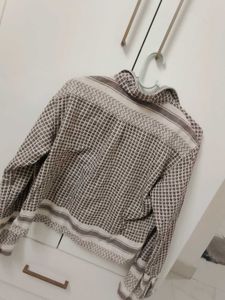 Patterned Collared Shirt