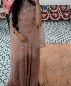 Anarkali With Dupatta