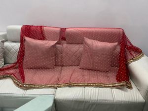 Heavy Red Chunni Dupatta