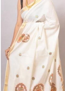 Not usedKerala Kasavu Saree