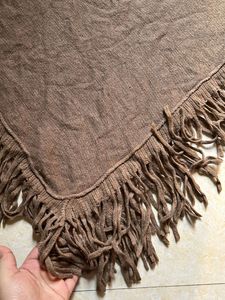 WOMEN DEGINER PONCHO WOLLEN