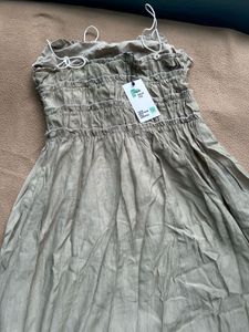 Newme Sage Ruffle Dress