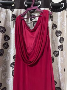 Backless Red Dress