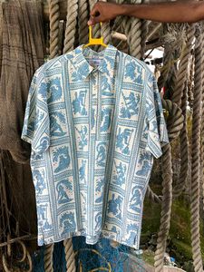 Patterned Short Sleeve Shirt