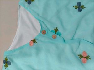 Floral Embroidered Top