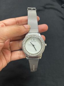 Silver Women Calvin Klein Watch
