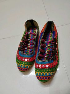 Colorful Unique Button Bellies
