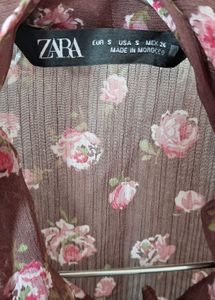 Floral Ruffle Blouse