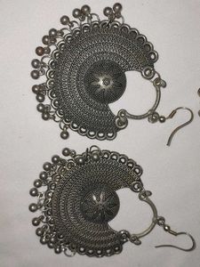 Boho Silver Earrings