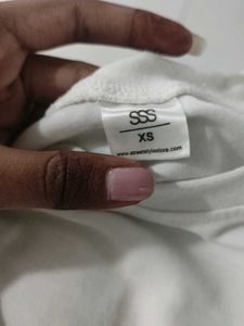 White Tee with Graphic