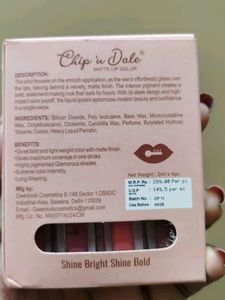Chip n Dale Lip Palette