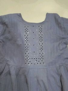 Girls&#39; Periwinkle Dress &amp; Pants Set