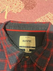 BARE Casual Checkered Shirt