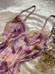 Lingerie Floral  Slip