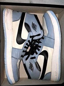 Air Jordan Inspired Sneakers(white/blue)