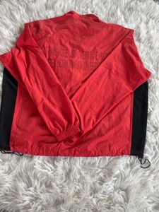 Red &amp; Black Windbreaker Jacket