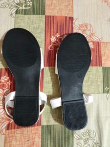 White Flats &amp; Sandals