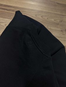 AMI Paris Black Crewneck Sweatshirt