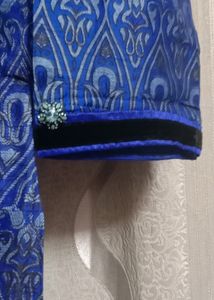 Party Wear Kurta Pajama Stones Buttons