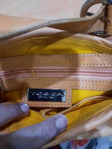 Tosca Blu Leather Satchel