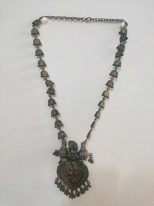 Pure Silver Antique Necklace