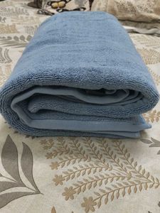 Blue Bath Towel Set