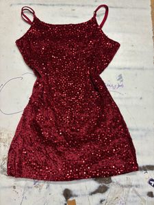 Sequin Mini Dress