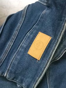 Lotus Blue High Waist Jeans.