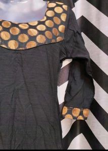 Elegant Black Kurti