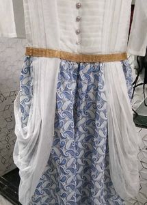 White Frock And Beautiful Design