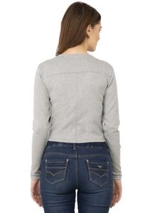 SEQUEND Women Self Design Casual Jacket