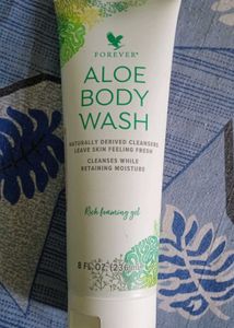 Aloe Body Wash With Free Rose Water (120ml)