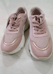 Pink Dress berry Sneakers