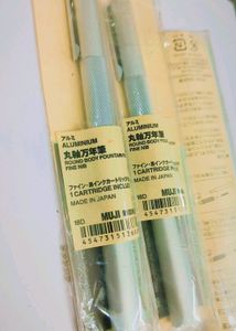 MUJI Moma Aluminium Fountain Pen