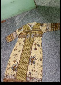 Floral Print Kurta