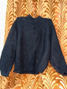 Black Baggy Sweater