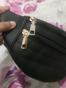 Black Waist Bag