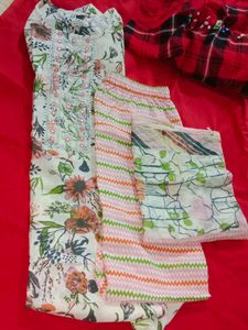 Kurta Pant With Dupatta Set ♥️