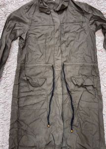 AND Unused Olive Shirt Dress