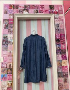 Denim Kurta