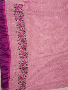 Pink Embroidered Kurta 💓👀