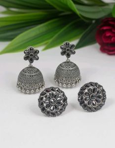 Jhumka & Ring Set