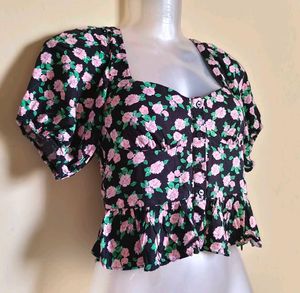 🎁Buy 2 Get 1 Free🎁 Zara Crop Top Size 28-32inch