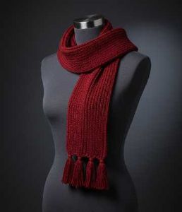 Mikasa scarf red Knit Muffler