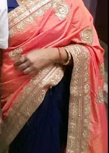 party wear saree
